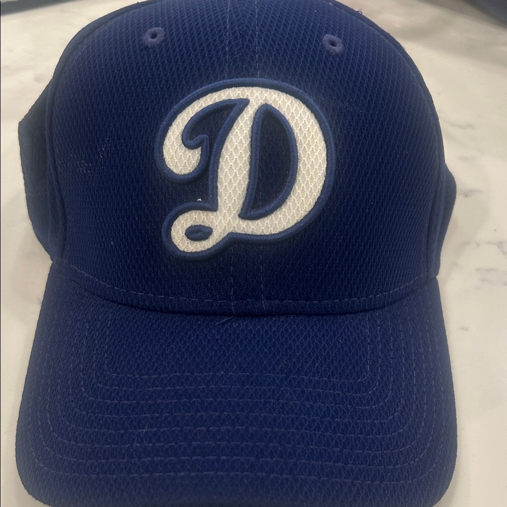 New Era Blue Baseball Cap with White Lettering LOS ANGELES DODGERS